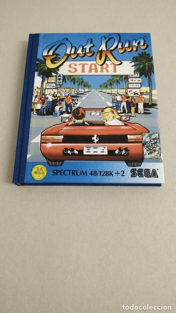 Videojuegos y consolas: LIBRETA JUEGO OUT RUN SPECTRUM - Foto 1