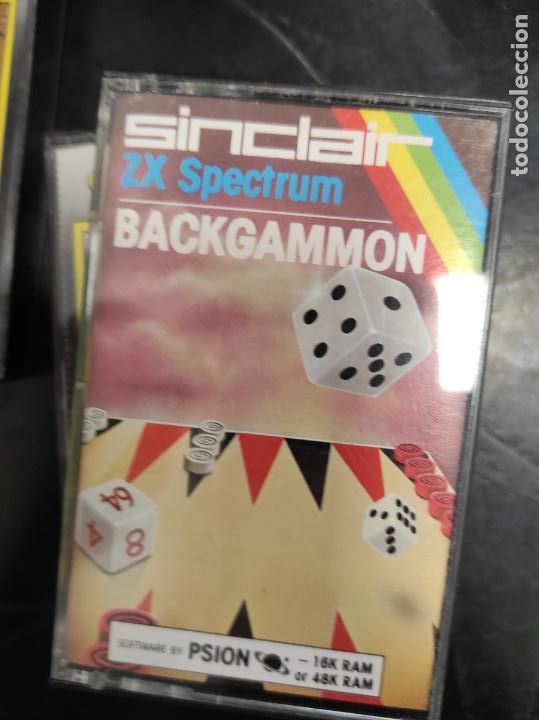 Videojuegos y consolas: Backgammon para Sinclair ZX Spectrum - Foto 1