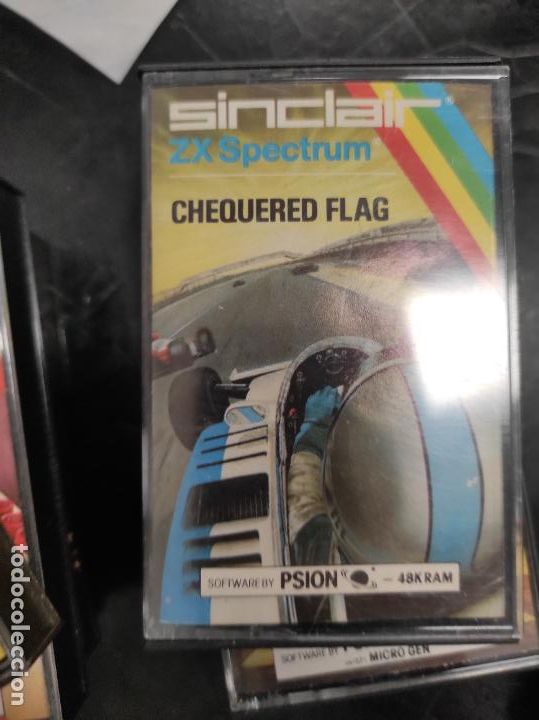Videojuegos y consolas: Chequered Flag / SINCLAIR ZX SPECTRUM - Foto 1