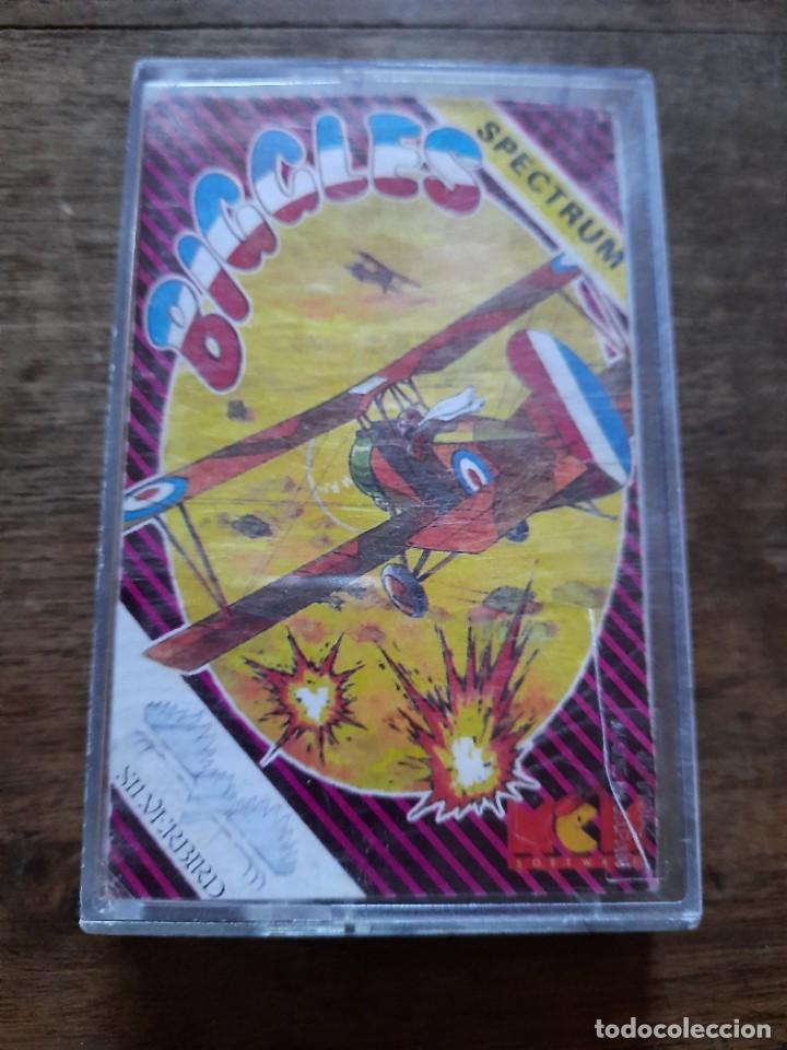Videojuegos y consolas: Video juego cinta spectrum Biggles - Foto 1