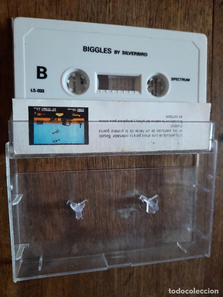 Videojuegos y consolas: Video juego cinta spectrum Biggles - Foto 2