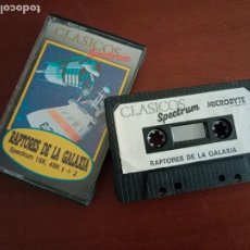 Videojuegos y Consolas: CASET / CASETE / CASSETTE VIDEOJUEGO SPECTRUM - RAPTORES DE LA GALAXIA. Lote 356127150