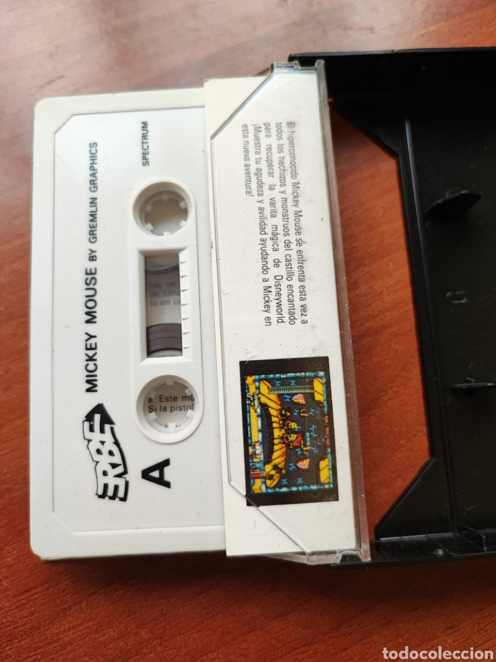 Videojuegos y consolas: MICKEY MOUSE SPECTRUM CASSETTE - Foto 3