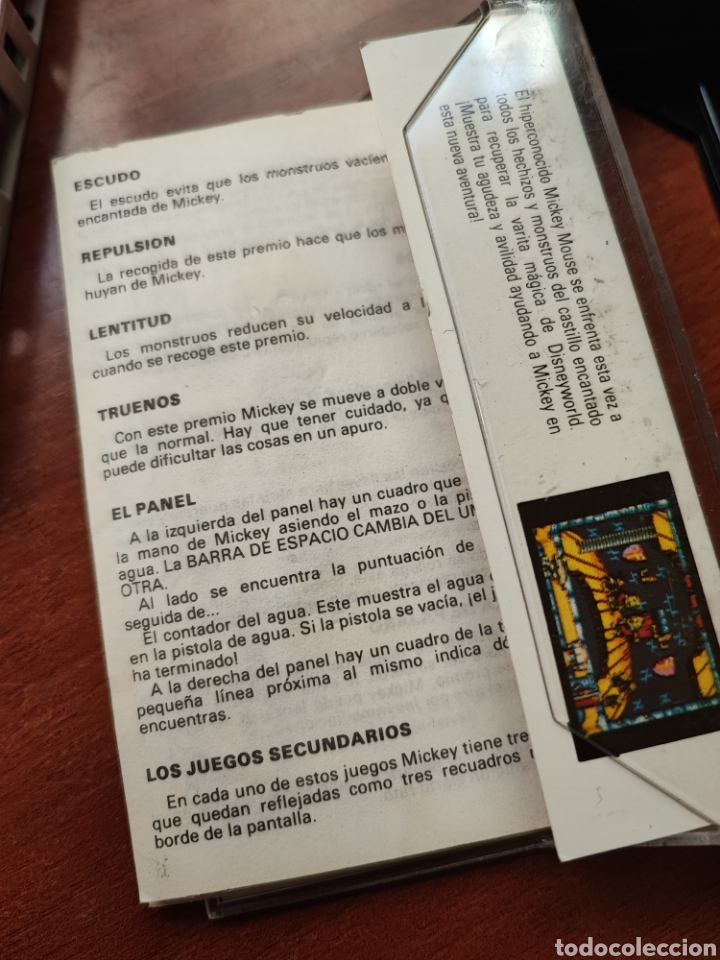 Videojuegos y consolas: MICKEY MOUSE SPECTRUM CASSETTE - Foto 4