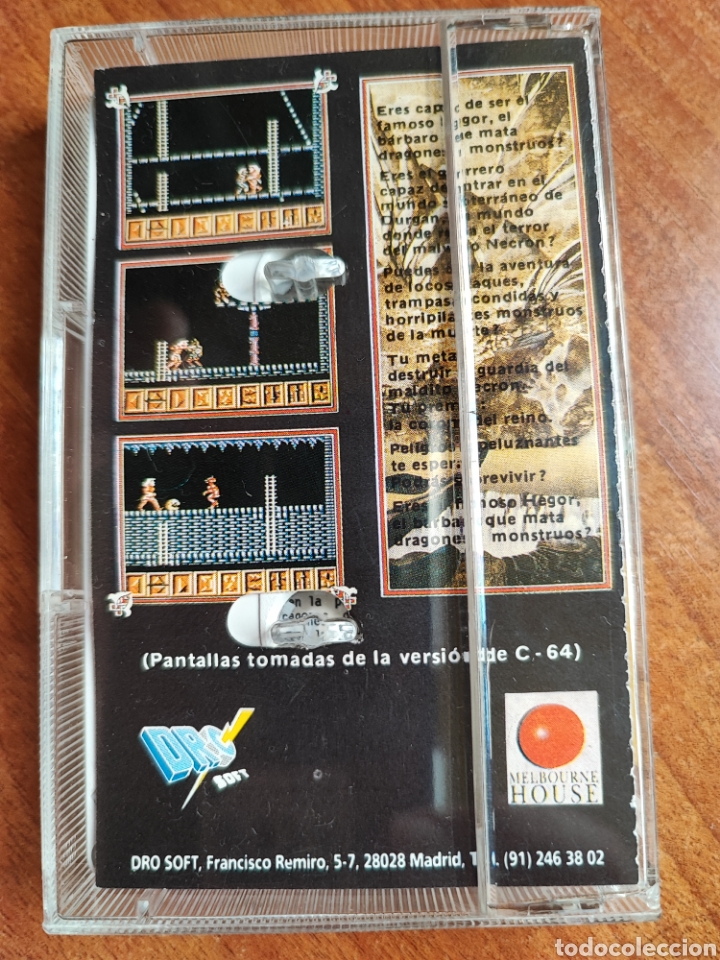 Videojuegos y consolas: BARBARIAN SPECTRUM CASSETTE - Foto 2
