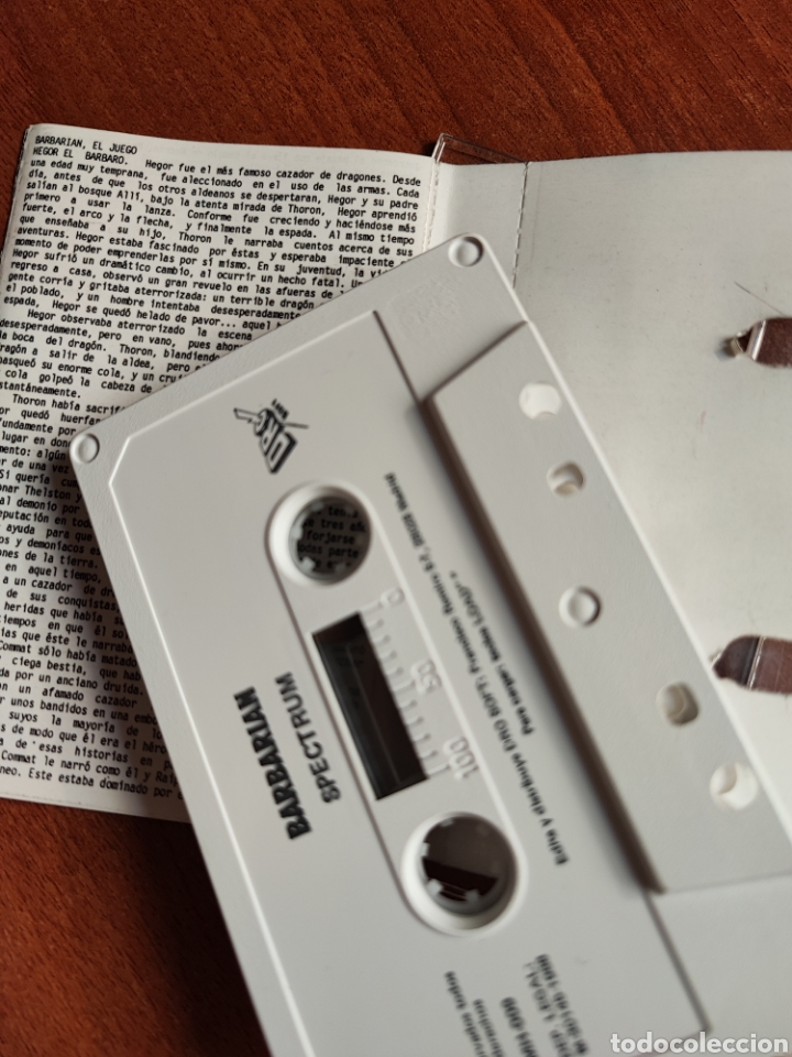 Videojuegos y consolas: BARBARIAN SPECTRUM CASSETTE - Foto 3