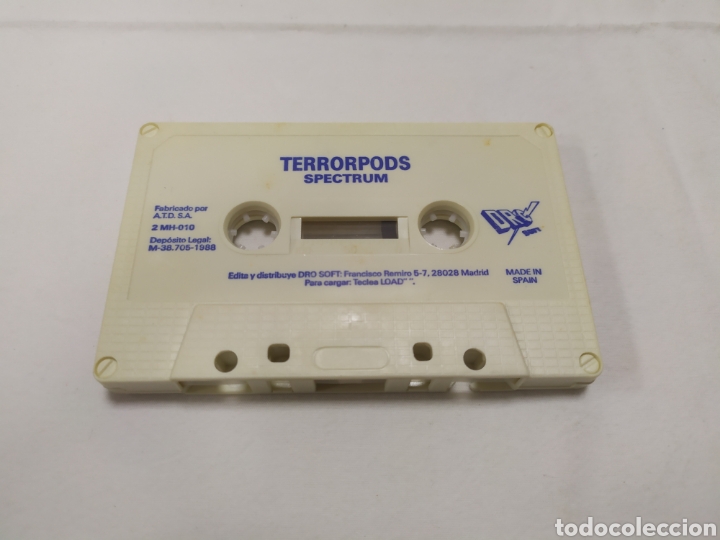 Videojuegos y consolas: Terrorpods para Spectrum 48/128/PLUS+ - Foto 3