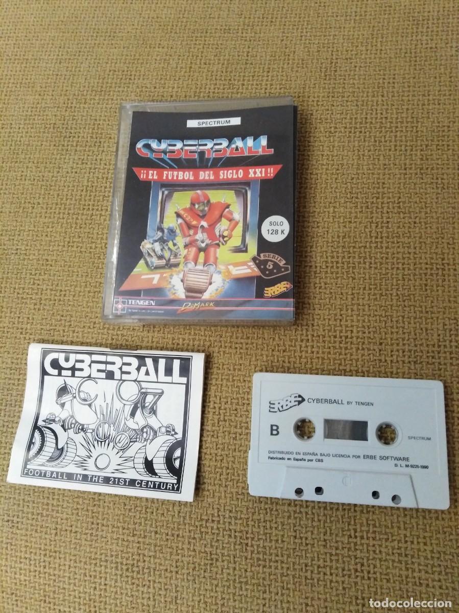 Videojuegos y consolas: Juego Cyberball Spectrum - Foto 1
