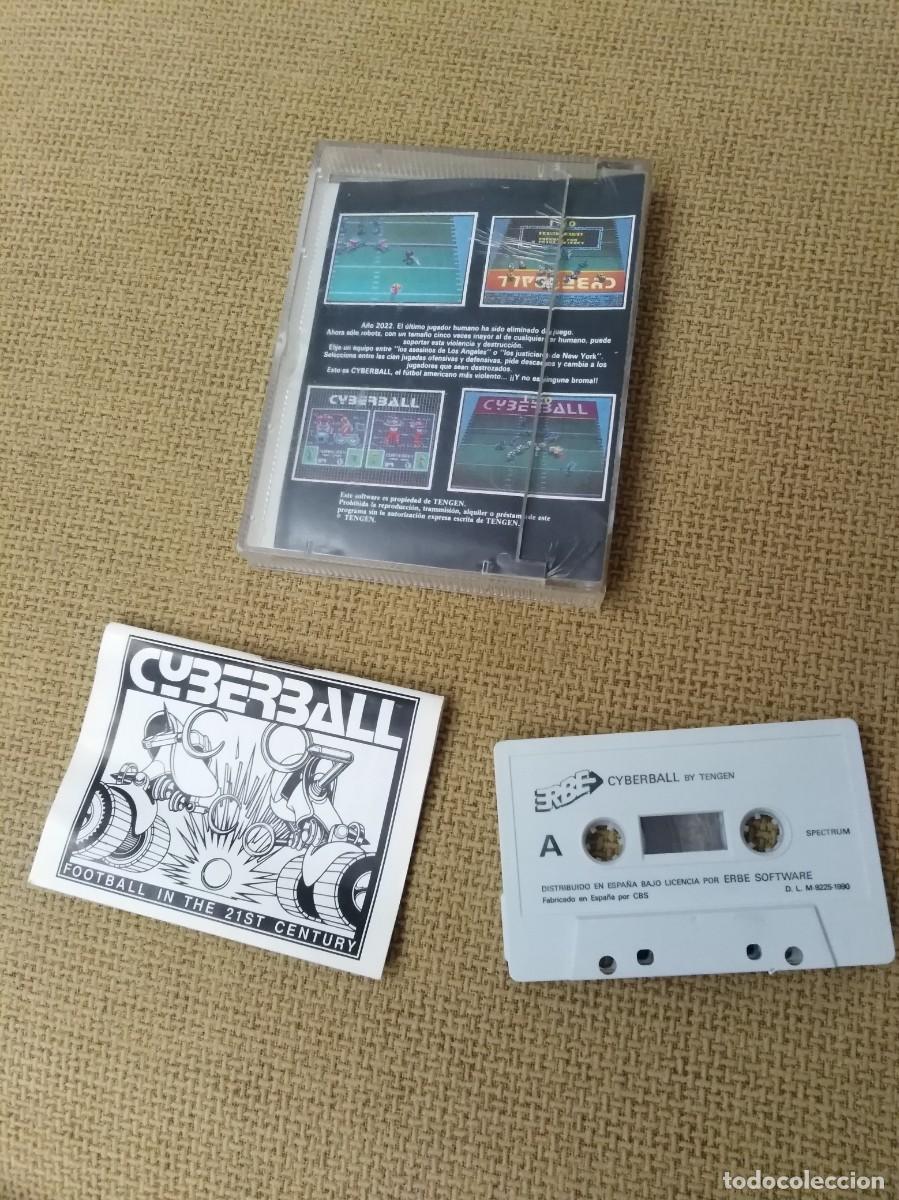 Videojuegos y consolas: Juego Cyberball Spectrum - Foto 2