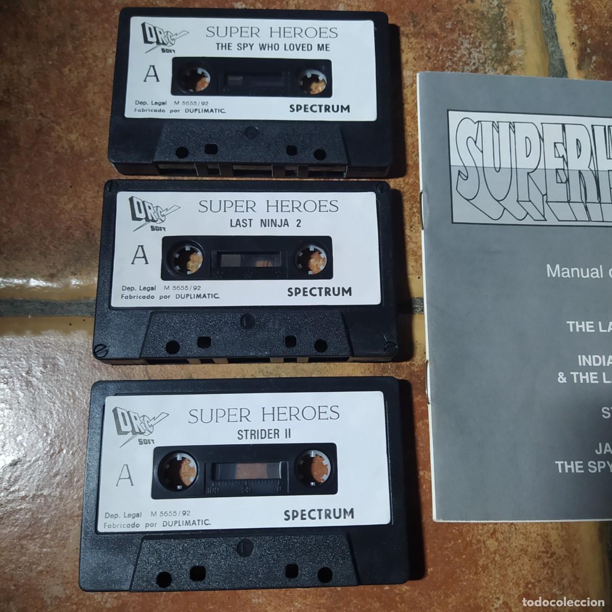 Videojuegos y consolas: Juegos spectrum super heroes - Foto 2