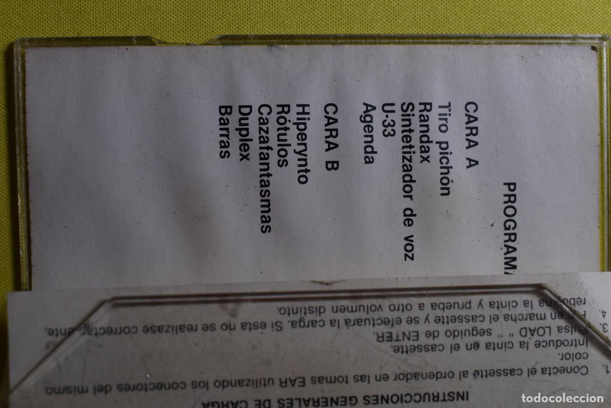 Videojuegos y consolas: Cassette Spectrum. Sinclair. Microhobby. Programas. A&ntilde;o 1. N.&ordm; 1 - Foto 3