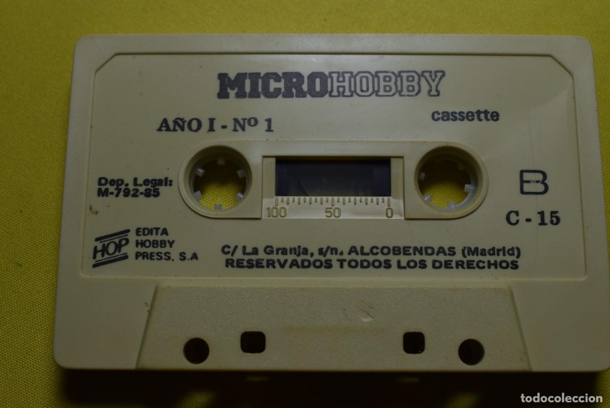Videojuegos y consolas: Cassette Spectrum. Sinclair. Microhobby. Programas. A&ntilde;o 1. N.&ordm; 1 - Foto 4