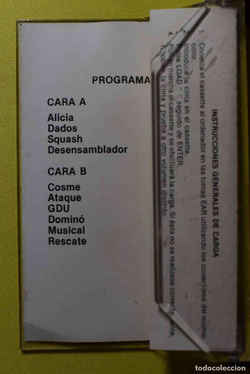 Videojuegos y consolas: Cassette Spectrum. Sinclair. Microhobby. Programas. A&ntilde;o 1. N.&ordm; 1 - Foto 5