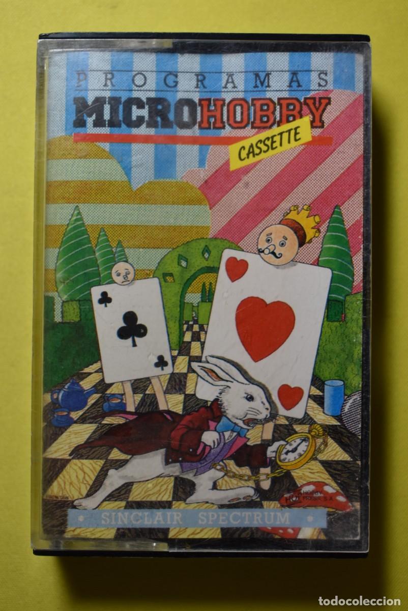 Videojuegos y consolas: Cassette Spectrum. Sinclair. Microhobby. Programas. A&ntilde;o 1. N.&ordm; 2 - Foto 1