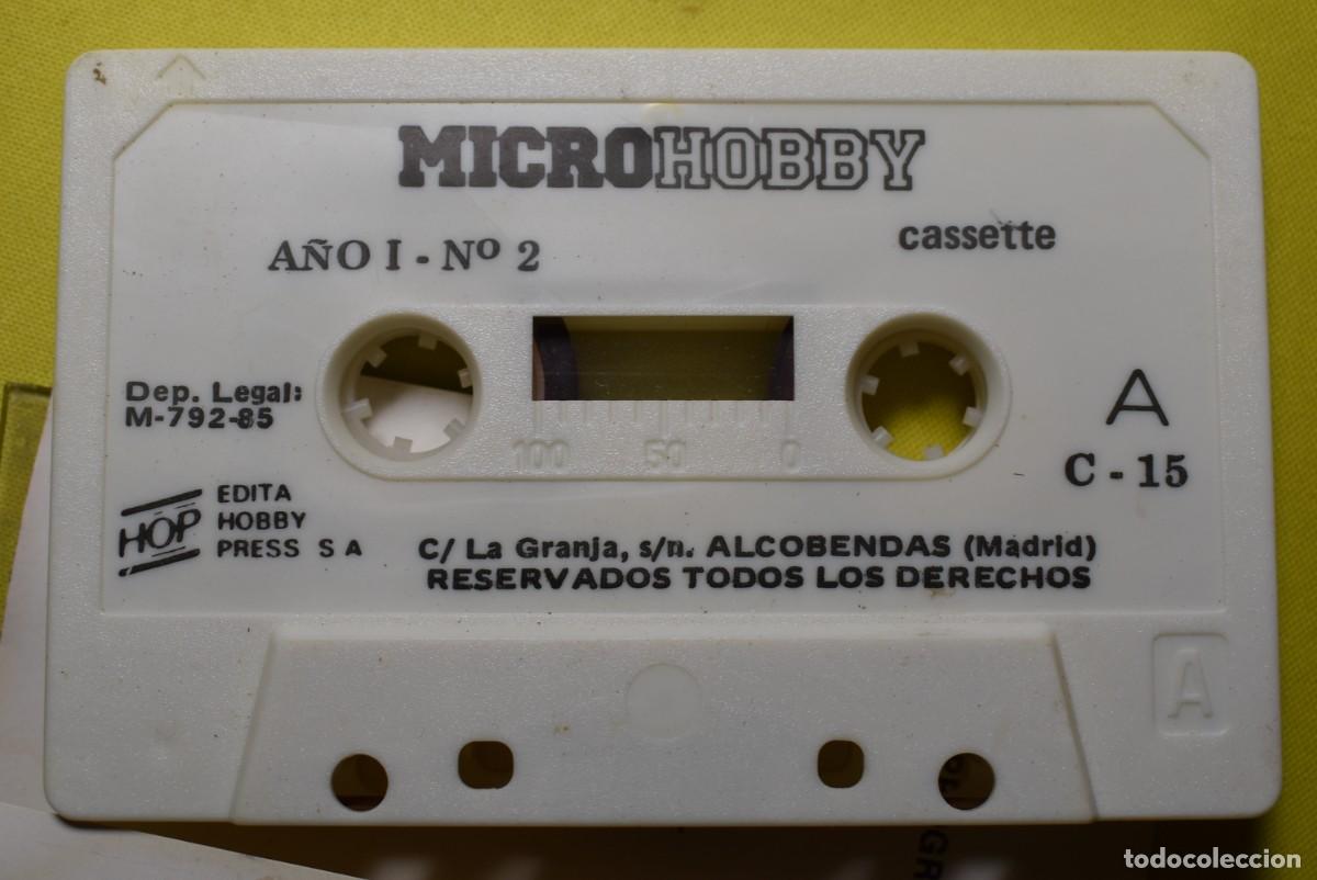 Videojuegos y consolas: Cassette Spectrum. Sinclair. Microhobby. Programas. A&ntilde;o 1. N.&ordm; 2 - Foto 2