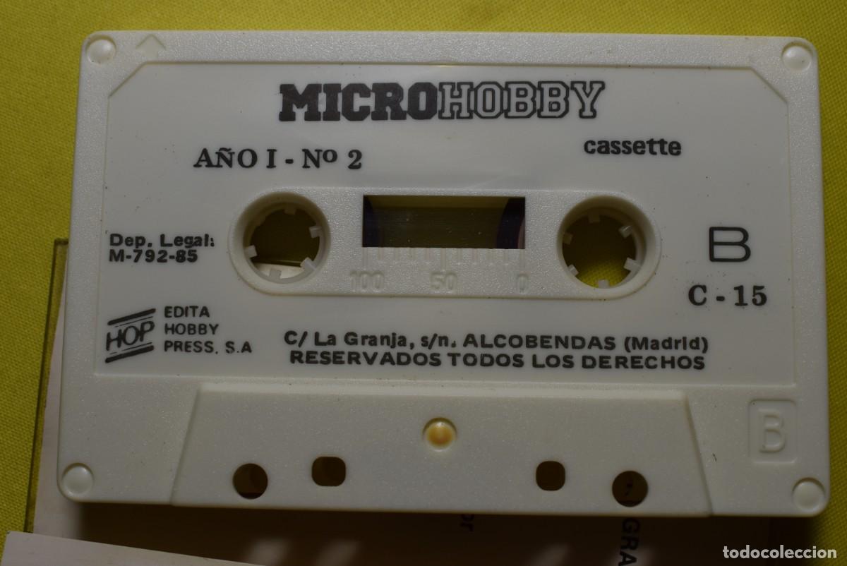 Videojuegos y consolas: Cassette Spectrum. Sinclair. Microhobby. Programas. A&ntilde;o 1. N.&ordm; 2 - Foto 3