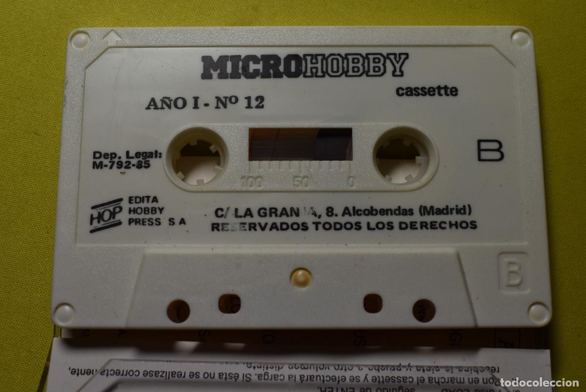 Videojuegos y consolas: Cassette Spectrum. Sinclair. Microhobby. Programas. A&ntilde;o 1. N.&ordm; 12 - Foto 3