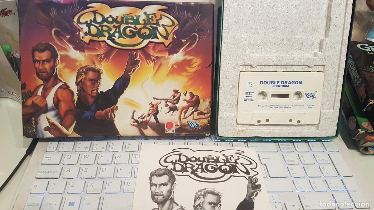 Videojuegos y consolas: DOUBLE DRAGON ( Spectrum ) + CAJA + INSTRUCCIONES - Foto 1