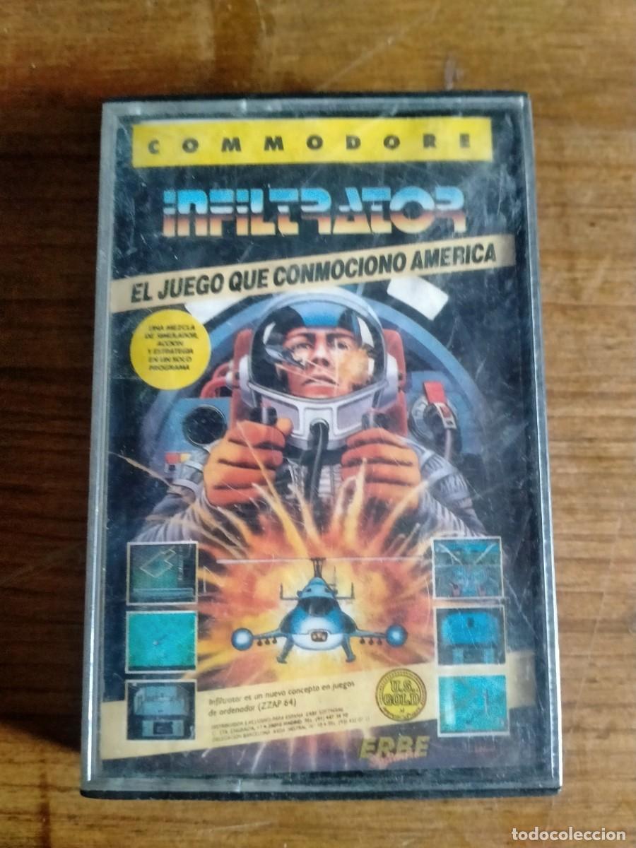 Videojuegos y consolas: VIDEO JUEGO INFILTRATOR ERBE SPECTRUM SINCLAIR COMMODORE - Foto 1