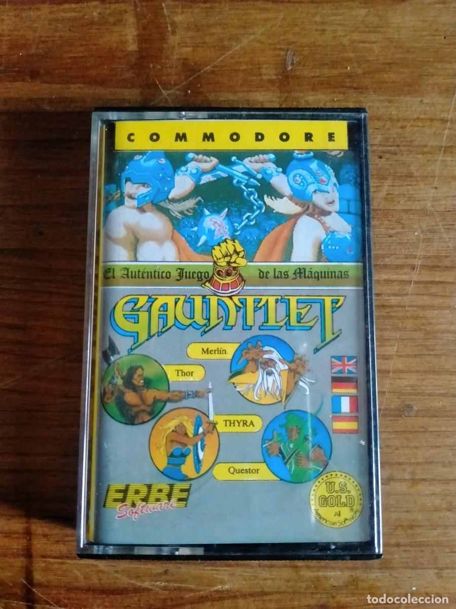 Videojuegos y consolas: VIDEO JUEGO GAUNTLET ERBE SPECTRUM SINCLAIR COMMODORE - Foto 1