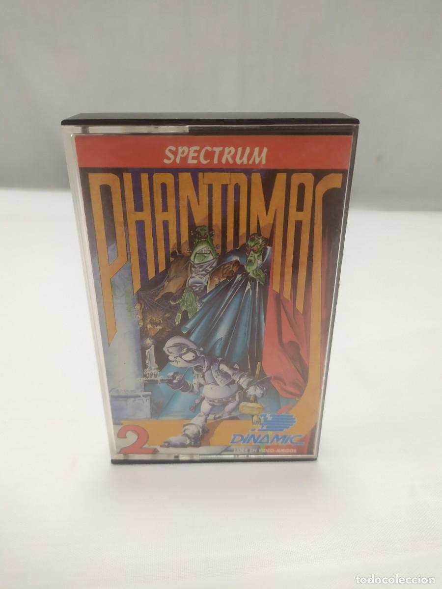 Videojuegos y consolas: Video juego cinta Phantomas 2 de Dinamic para Spectrum - Foto 1