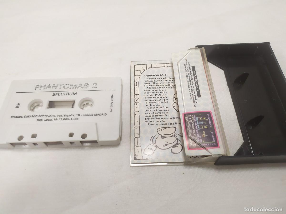 Videojuegos y consolas: Video juego cinta Phantomas 2 de Dinamic para Spectrum - Foto 3
