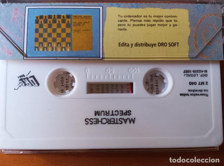 Videojuegos y consolas: MASTER CHESS - SPECTRUM - - Foto 2