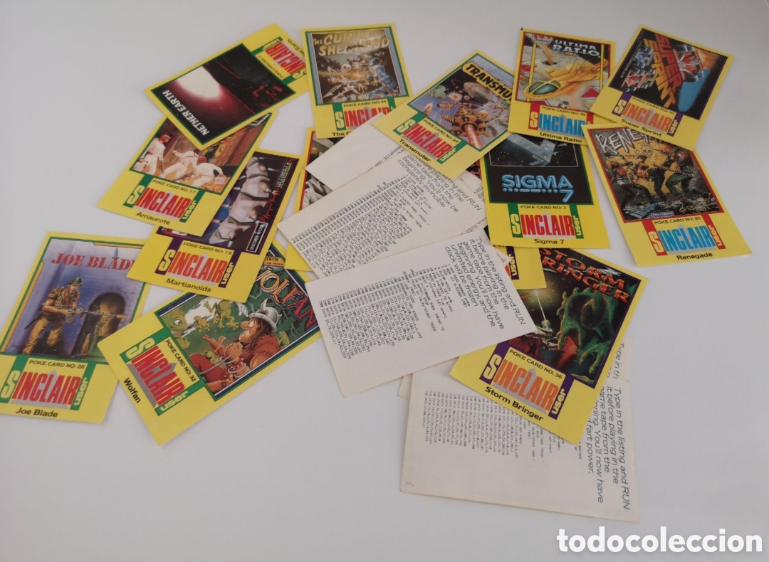 Videojuegos y consolas: Spectrum Poke card Sinclair - Foto 2