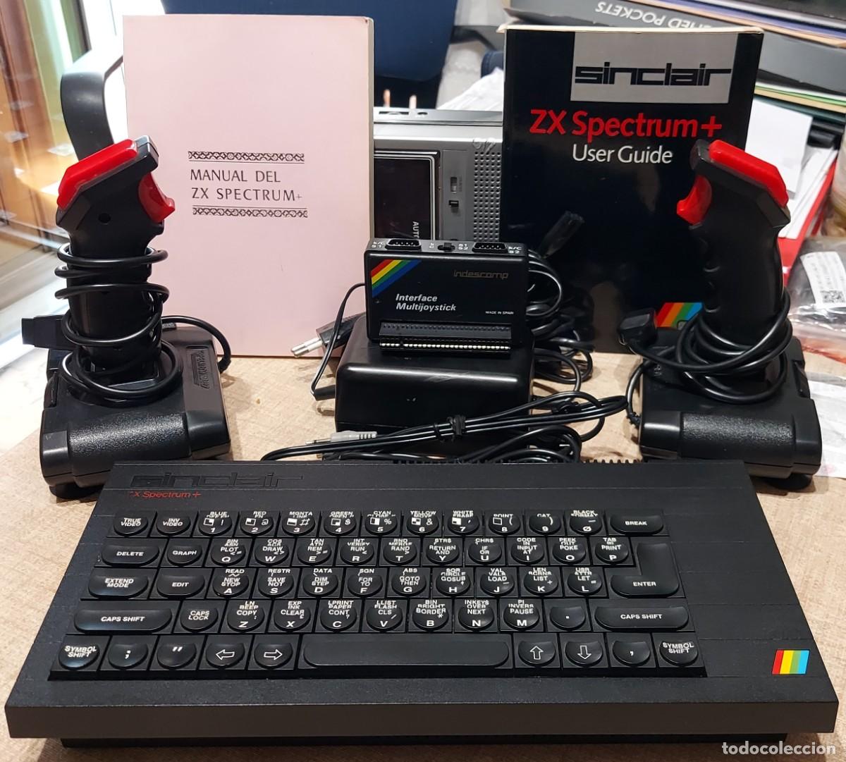 Videojuegos y consolas: Sinclair ZX Spectrum+ con accesorios - Foto 1