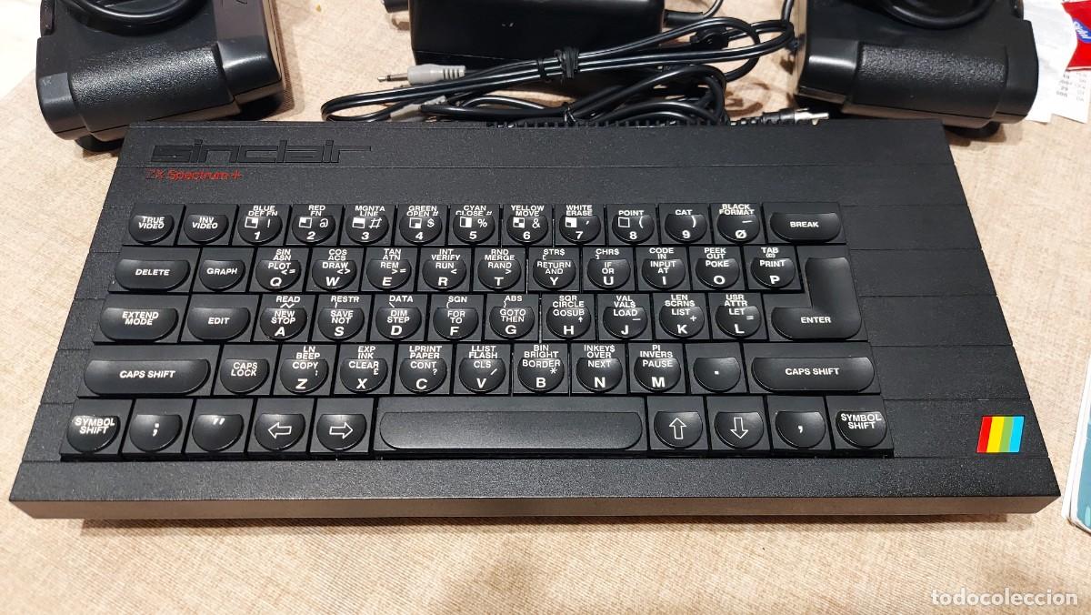Videojuegos y consolas: Sinclair ZX Spectrum+ con accesorios - Foto 2