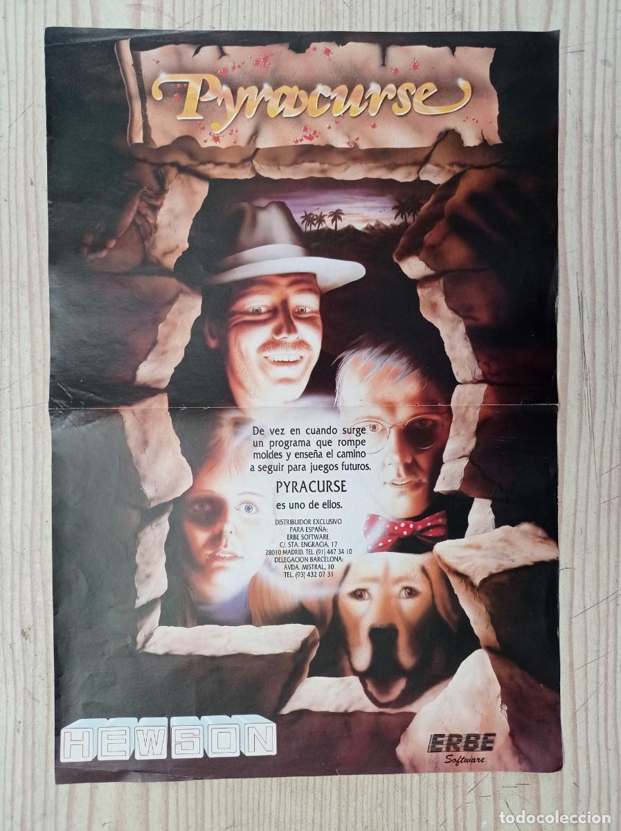 Videojuegos y consolas: Poster Pyracurse - Hewson Consultants - Foto 1