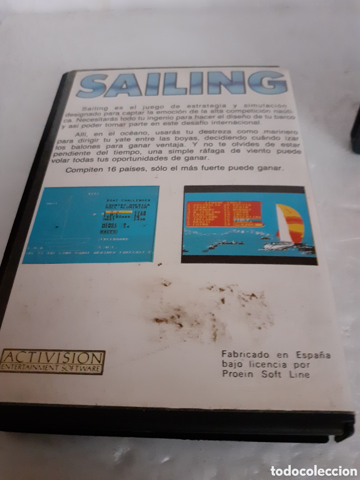 Videojuegos y consolas: SPECTRUM ZX JUEGO SAILING - Foto 4