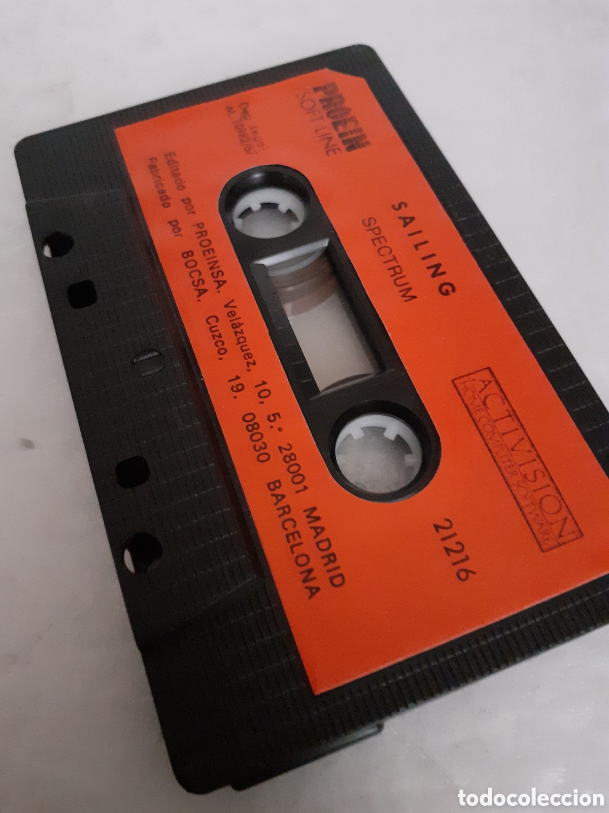 Videojuegos y consolas: SPECTRUM ZX JUEGO SAILING - Foto 5