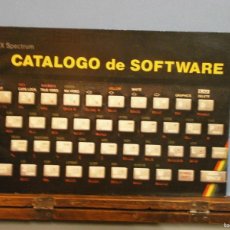 Videojuegos y Consolas: CATALOGO DE SOFTWARE ZX SPECTRUM