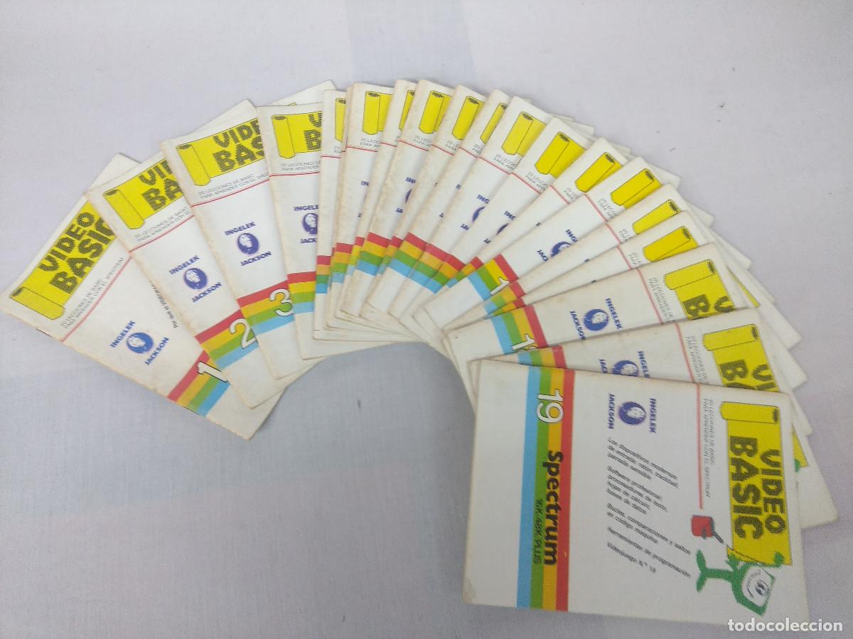 Videojuegos y consolas: VIDEO BASIC SPECTRUM/LECCIONES DE BASIC PARA APRENDER CON SPECTRUM/COLECCION COMPLETA DE 20 NUMEROS. - Foto 2