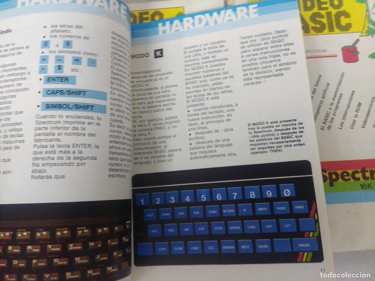Videojuegos y consolas: VIDEO BASIC SPECTRUM/LECCIONES DE BASIC PARA APRENDER CON SPECTRUM/COLECCION COMPLETA DE 20 NUMEROS. - Foto 4