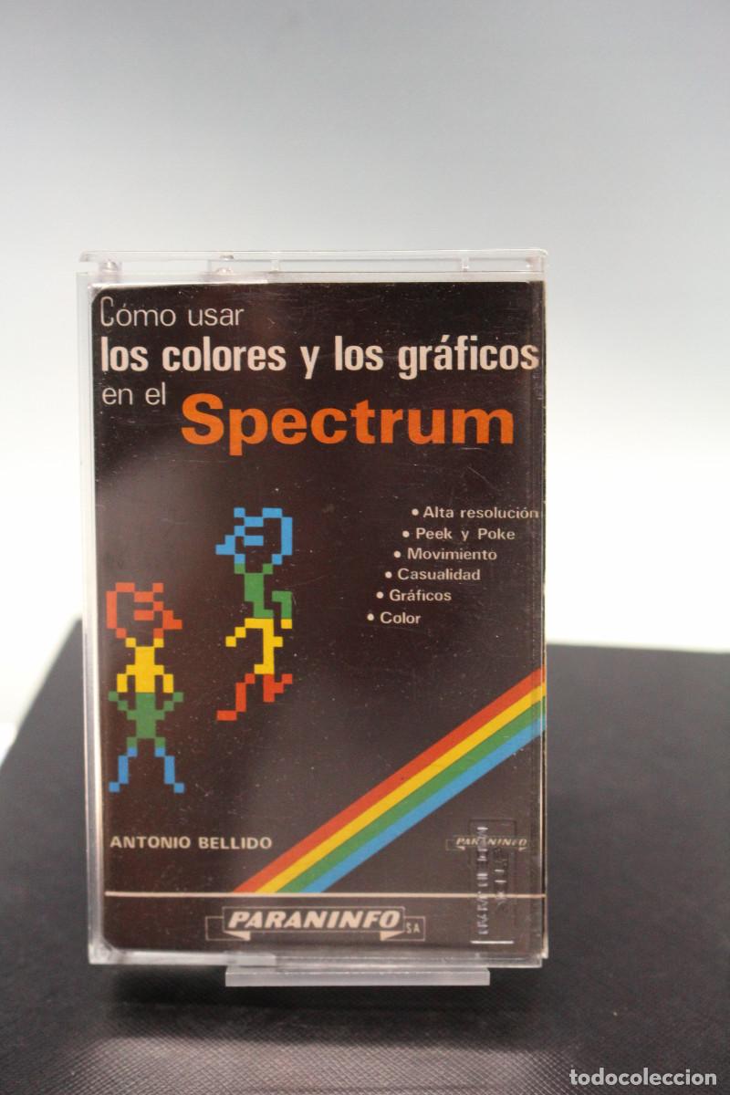 Videojuegos y consolas: Spectrum. 3 Casetes, cassettes. Gu&iacute;a, software y tutorial de gr&aacute;ficos. - Foto 3