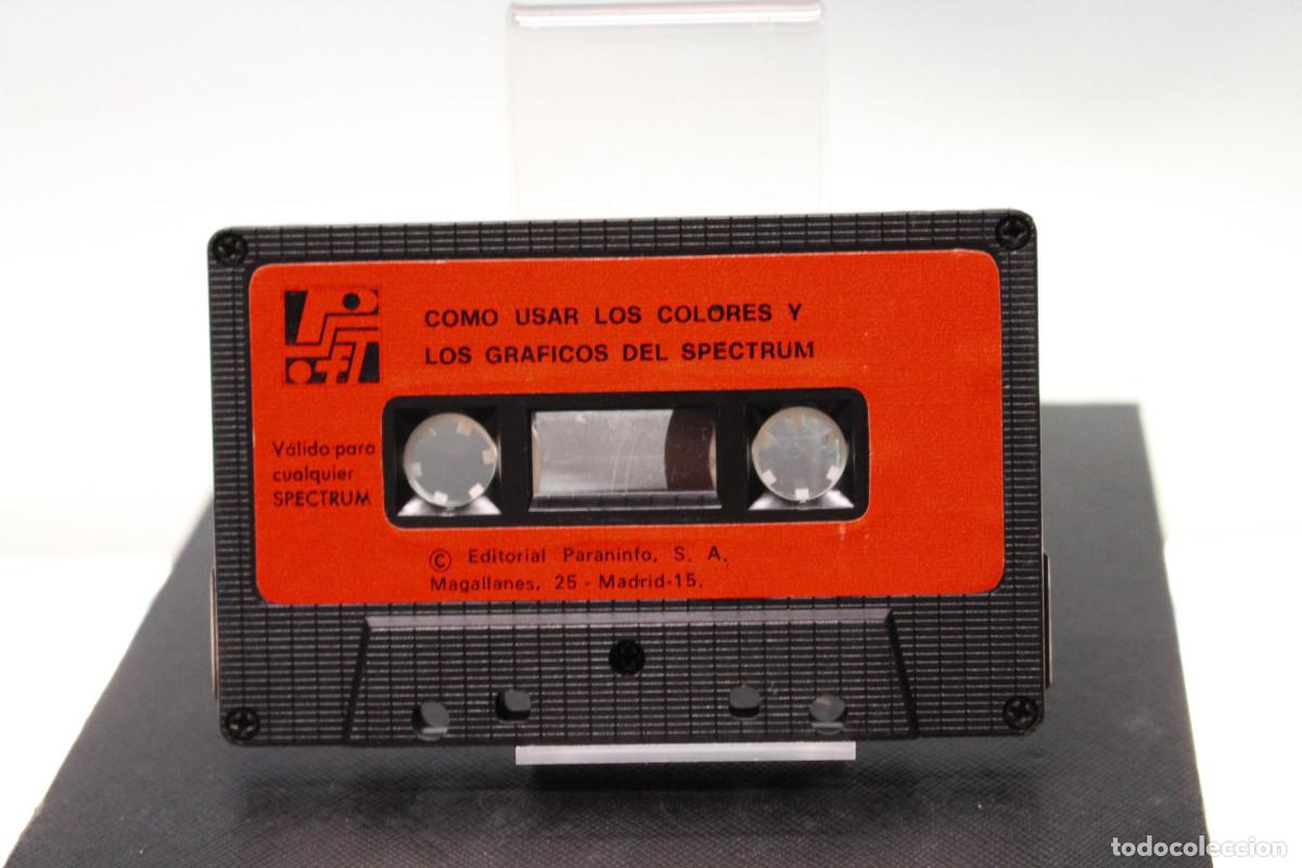 Videojuegos y consolas: Spectrum. 3 Casetes, cassettes. Gu&iacute;a, software y tutorial de gr&aacute;ficos. - Foto 6
