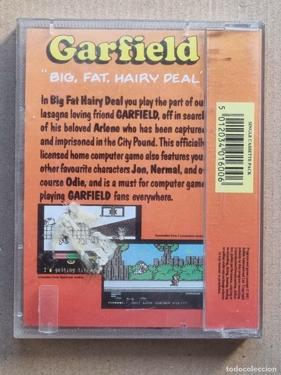 Videojuegos y consolas: Garfield - Juego Spectrum Sinclair. 1987 - Foto 2
