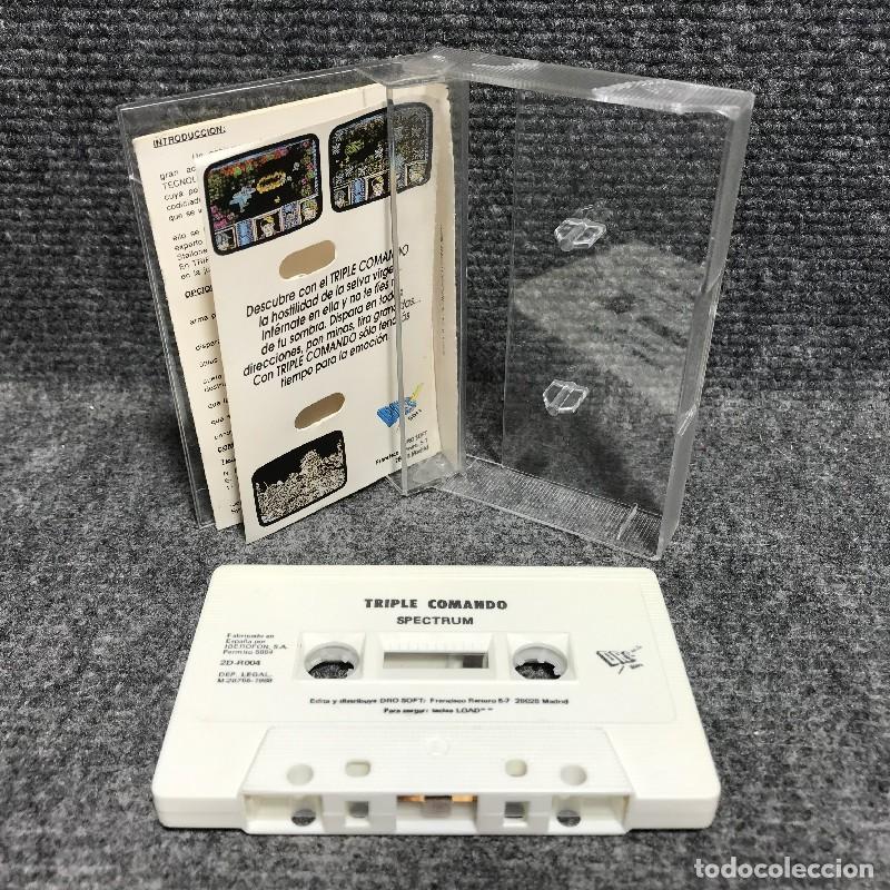 Videojuegos y consolas: TRIPLE COMANDO SINCLAIR ZX SPECTRUM - Foto 2