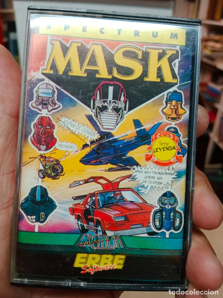 Videojuegos y consolas: CASSETTE SPECTRUM - MASK - Foto 1