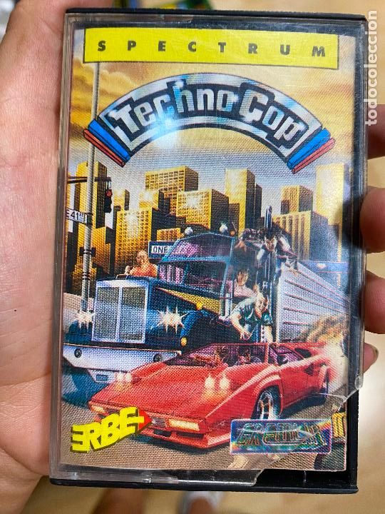 Videojuegos y consolas: JUEGO VIDEOJUEGO SPECTRUM TECHNO COP - Foto 1