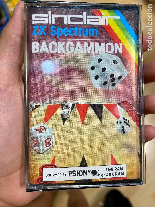 Videojuegos y consolas: Backgammon Sinclair Spectrum - Foto 1