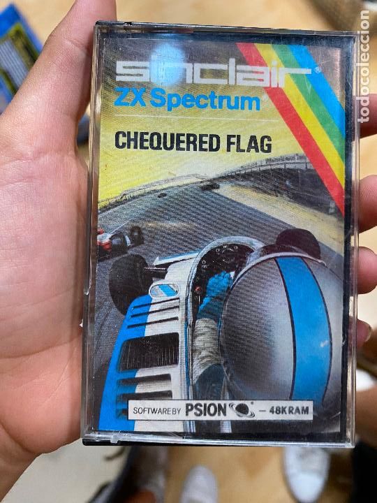 Videojuegos y consolas: chequered flag zx spectrum - Foto 1