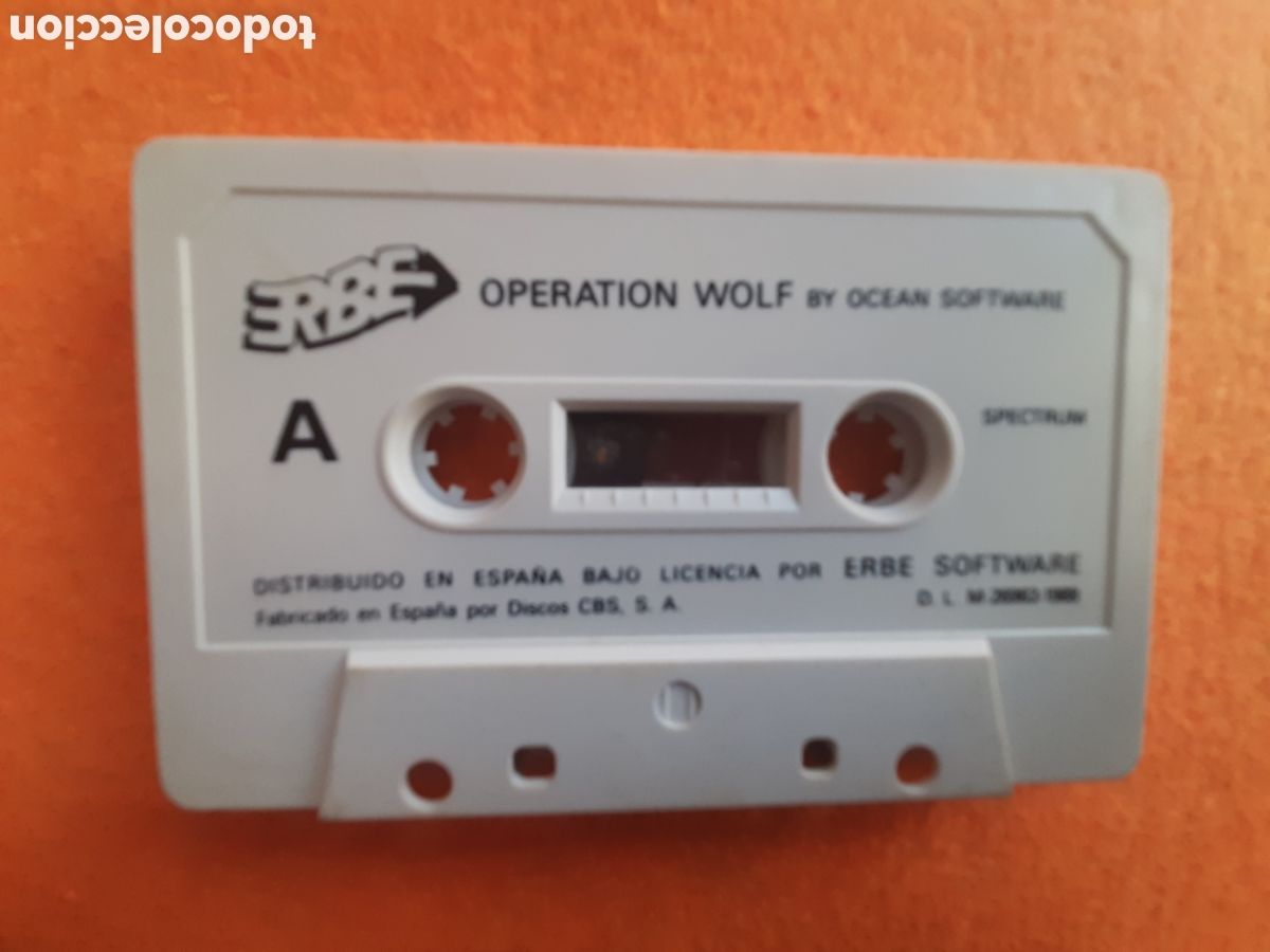 Videojuegos y consolas: Operation wolf . Ocean . Erbe . Spectrum - Foto 1