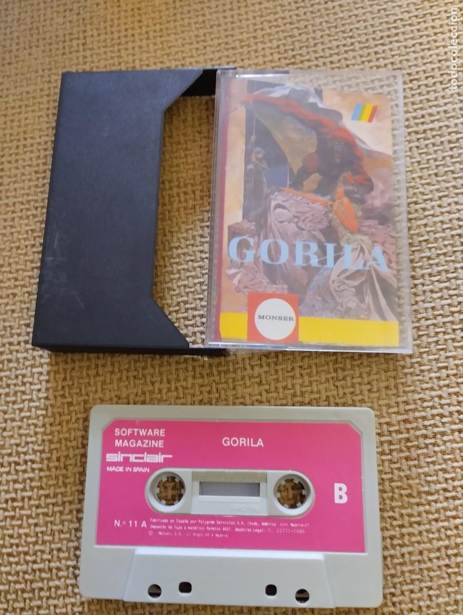 Videojuegos y consolas: Juego Spectrum Gorila - Foto 1