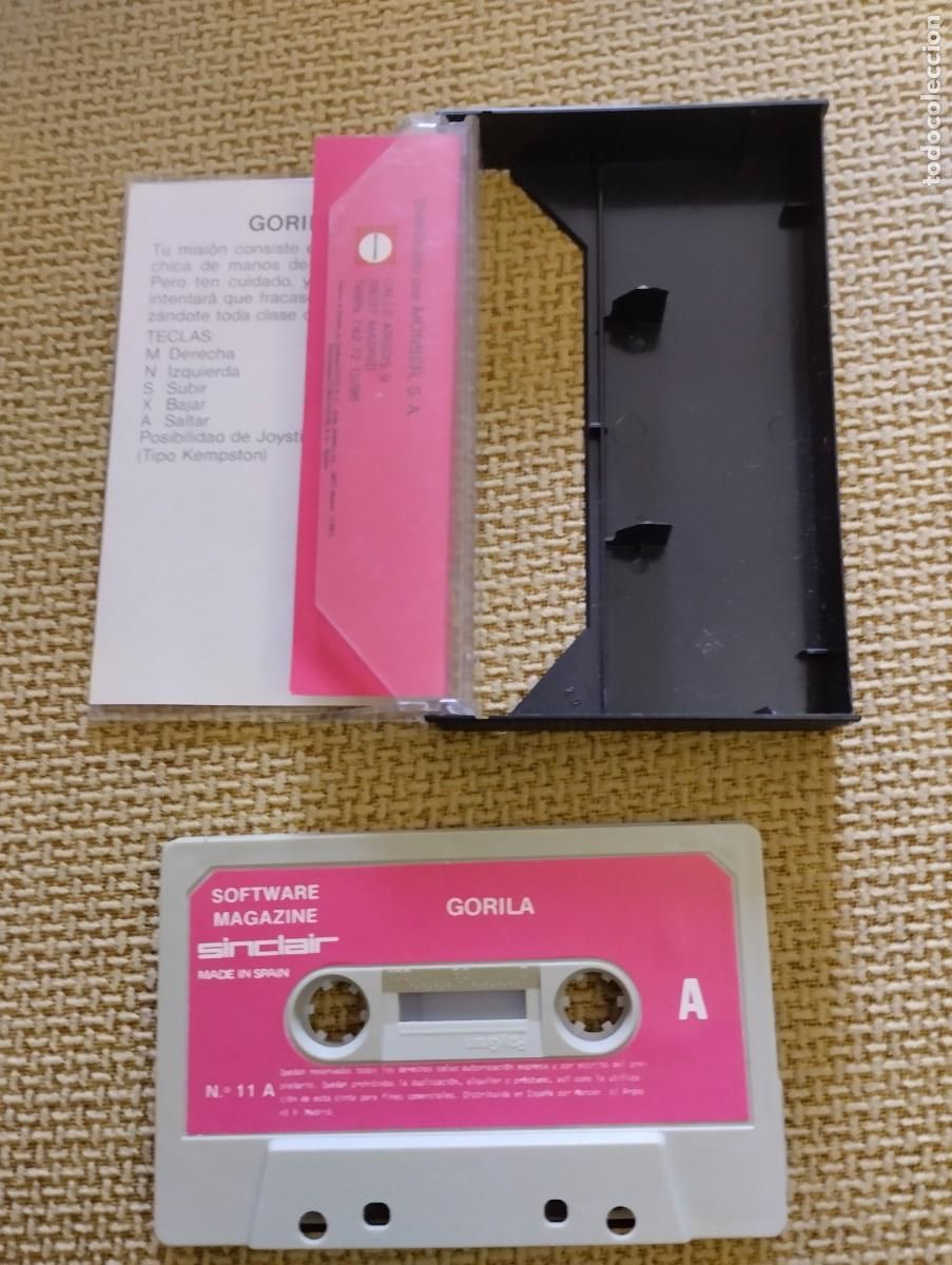 Videojuegos y consolas: Juego Spectrum Gorila - Foto 2