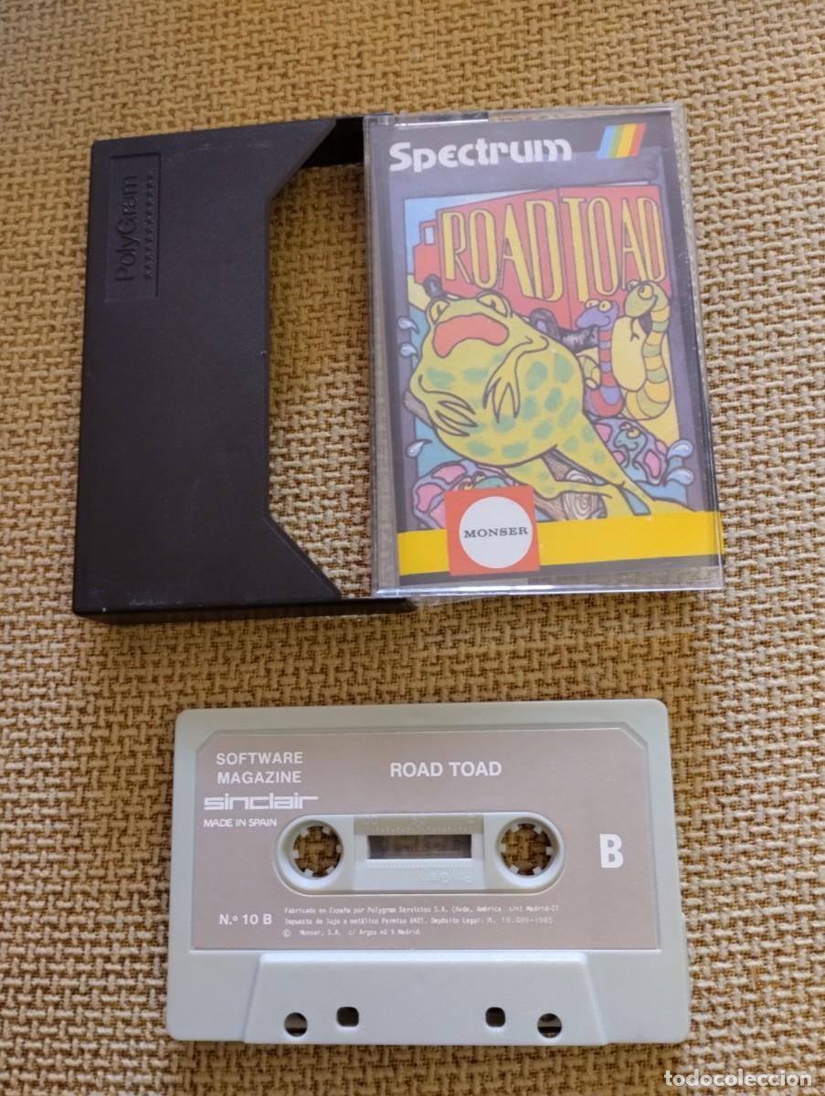 Videojuegos y consolas: Juego Spectrum Software Magazine-Road Toad - Foto 1