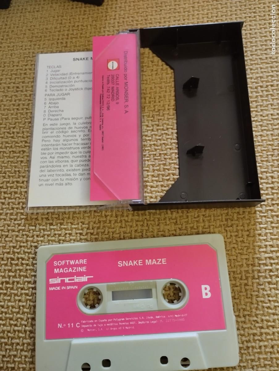 Videojuegos y consolas: Juego Software Magazine Snake Maze - Foto 2