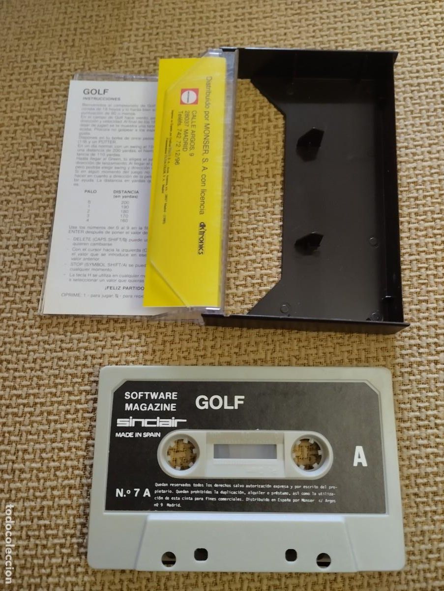 Videojuegos y consolas: Juego Software Magazine Golf - Foto 2